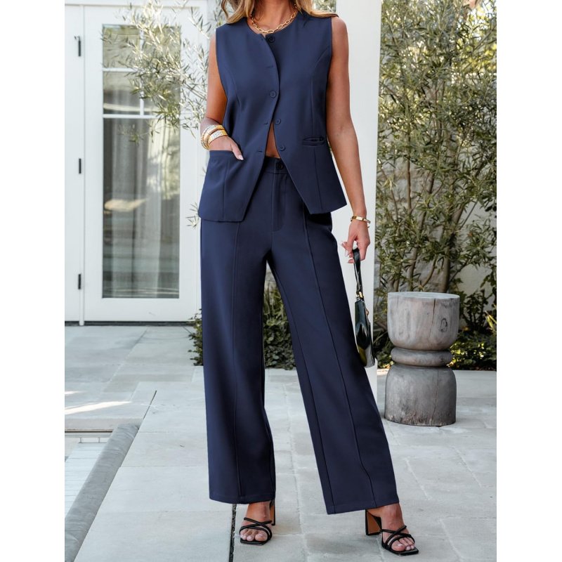 Vest Pants Suits for Women Dressy 2 Piece - Image 4