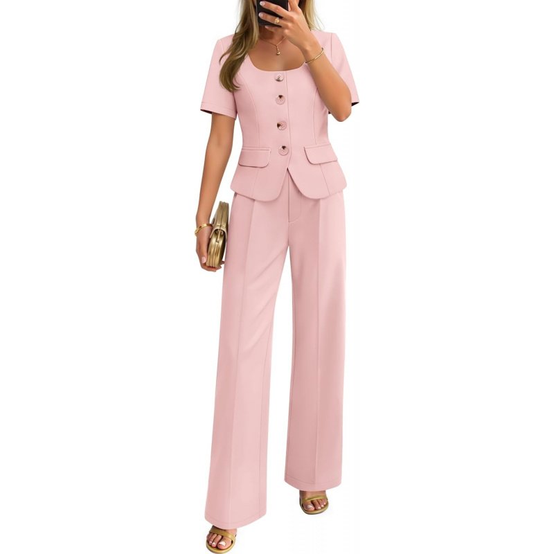 Women's Summer Two Pieces Suits Set 2026 Short - Image 17