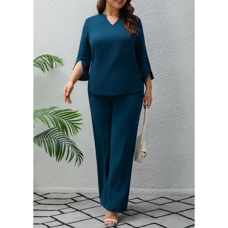 Pants Suits for Women Dressy Plus Size 2 Piece - Image 4